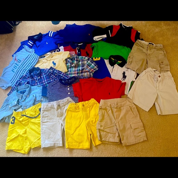 Polo Ralph Lauren, Tommy Hilfiger x1. Slightly worn, good condition. Bundle Deal - Picture 1 of 1